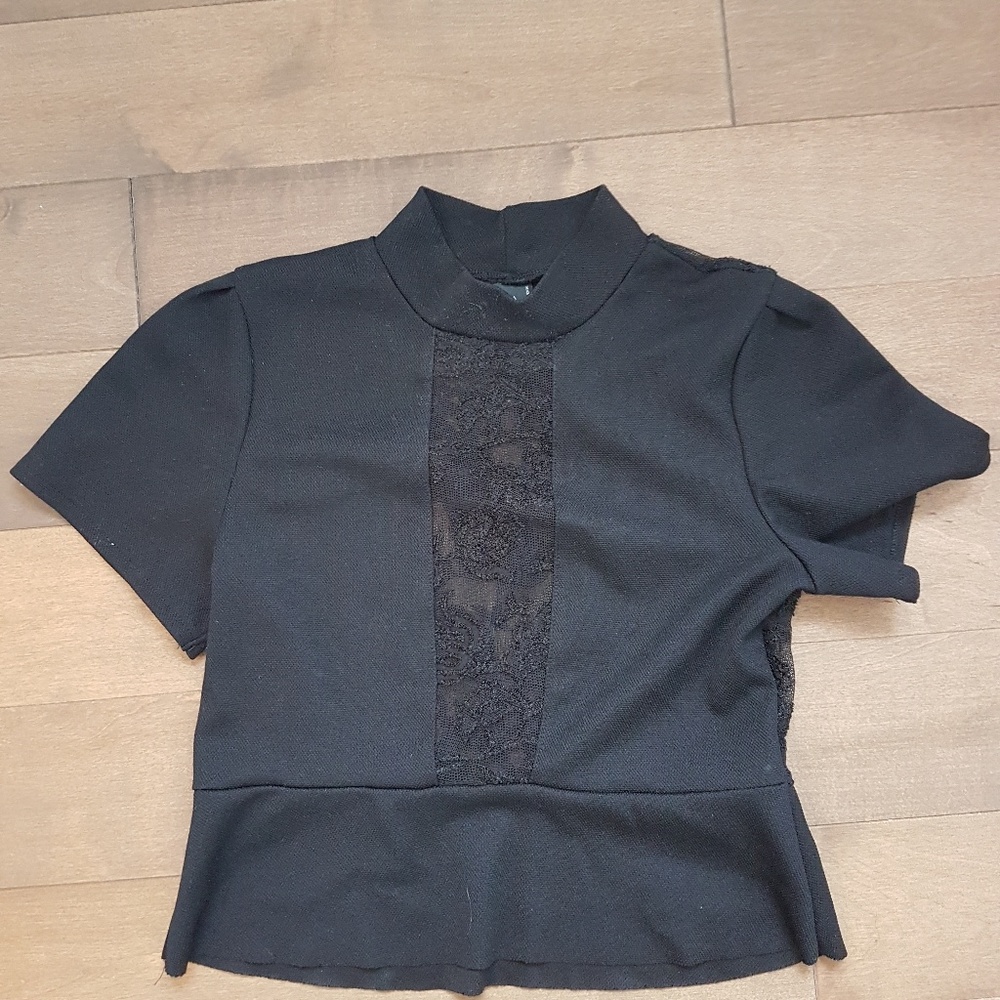 Zara peplum top
